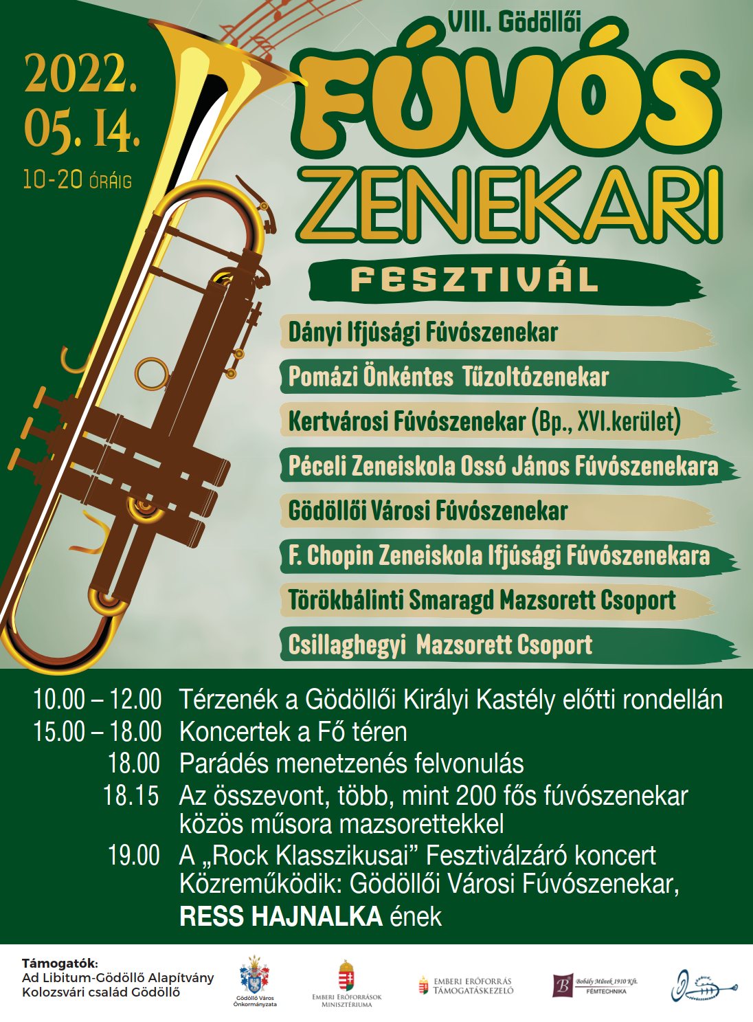 VIII. Gödöllői Fúvószenekari Fesztivál